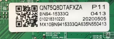 KIT DE TARJETAS PARA TV SAMSUNG / MAIN BN94-15333Q / BN41-02749A / BN97-16811W / LED DRIVER BN44-01040A / BN4401040A / L75S8NC_TDY / FUENTE BN44-01038A / L75S8NA_TDY / PANEL CY-TT075FMLV4H / MODELO / QN75Q8D / QN75Q8DTAFXZA / QN75Q8DTAFXZA FC02 - Imagen 2